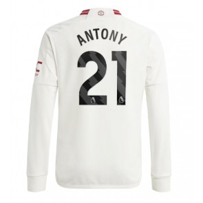 Manchester United Antony #21 Tredje Tröja 2023-24 Långärmad